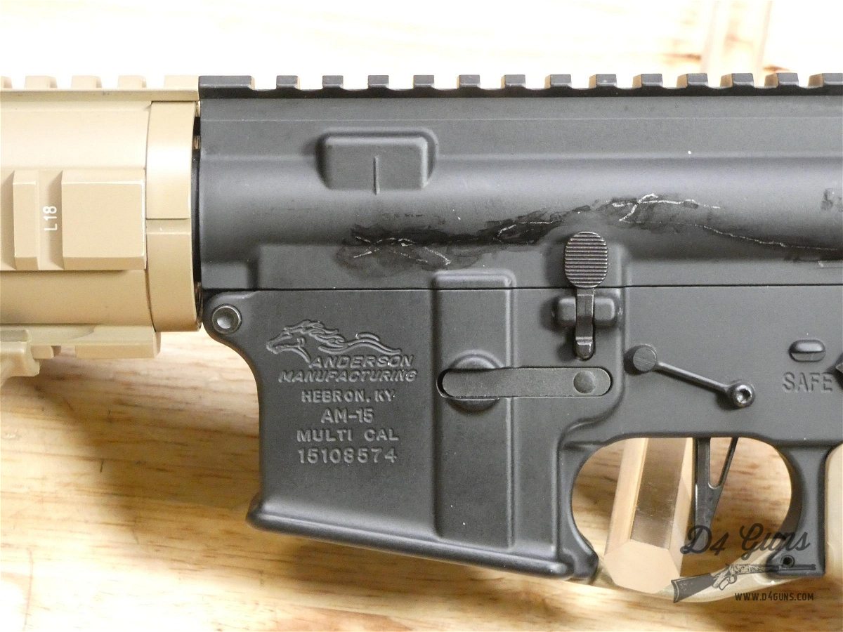 Anderson AM-15 - .223 Wylde - AR Pistol - AR-15 - AR15 - FDE - w/ Mag!-img-5
