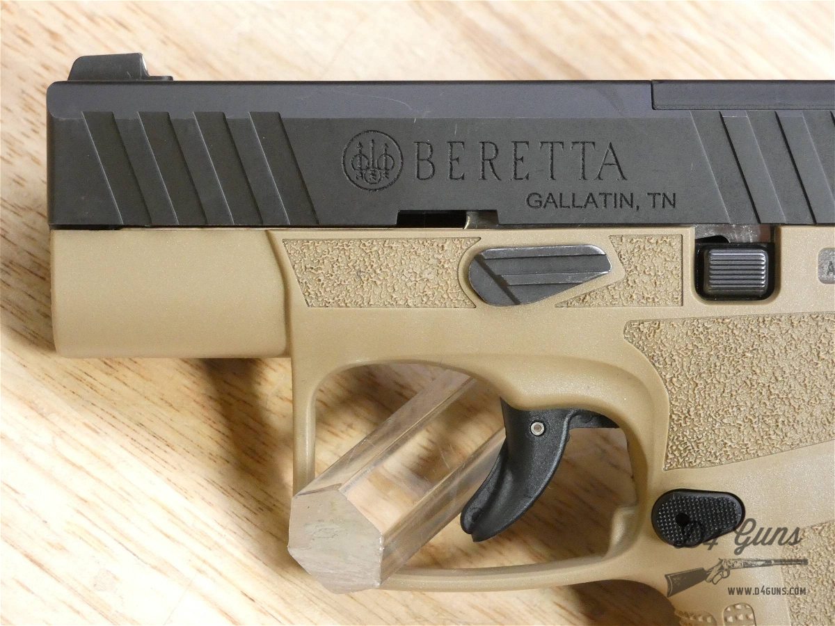 Beretta APX A1 Carry FDE - 9mm - Subcompact - Holster & 2 Mags -Optic Ready-img-4