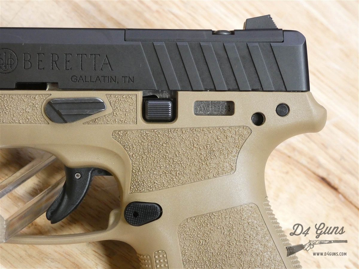 Beretta APX A1 Carry FDE - 9mm - Subcompact - Holster & 2 Mags -Optic Ready-img-5