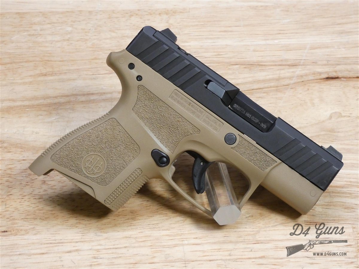Beretta APX A1 Carry FDE - 9mm - Subcompact - Holster & 2 Mags -Optic Ready-img-7