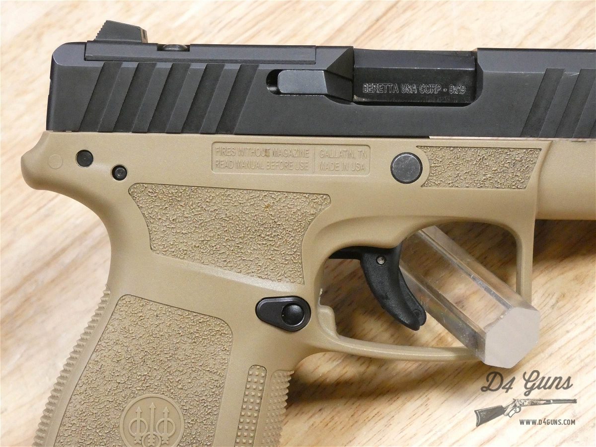 Beretta APX A1 Carry FDE - 9mm - Subcompact - Holster & 2 Mags -Optic Ready-img-9