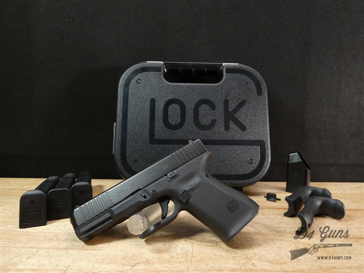 Glock 19 Gen 5 - 9mm - Austria - G19 Gen5 - w/ Case & 3 Mags + More!-img-1