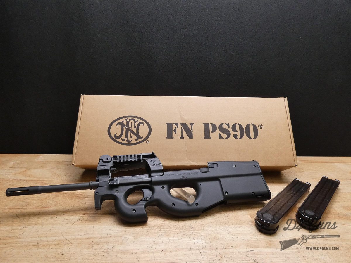 FN PS90 - 5.7x28 - FNH P90 - Belgium - Optics Ready - Bullpup w/ 2 Mags-img-1