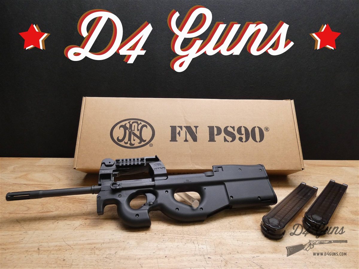 FN PS90 - 5.7x28 - FNH P90 - Belgium - Optics Ready - Bullpup w/ 2 Mags-img-0