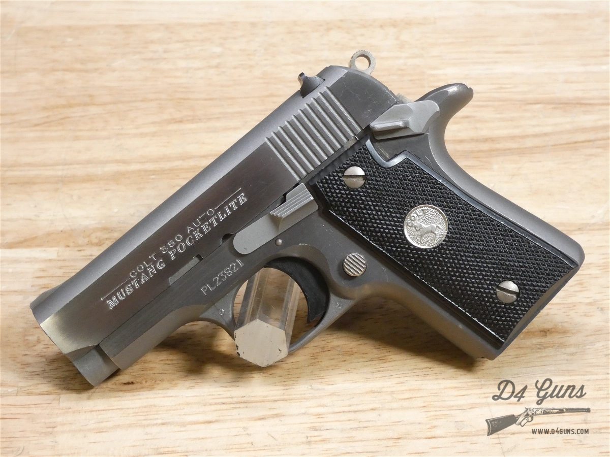 Colt Mustang Pocketlite - .380 ACP - 1993 - Mini 1911 - W/ Case & 2 Mags- C-img-2