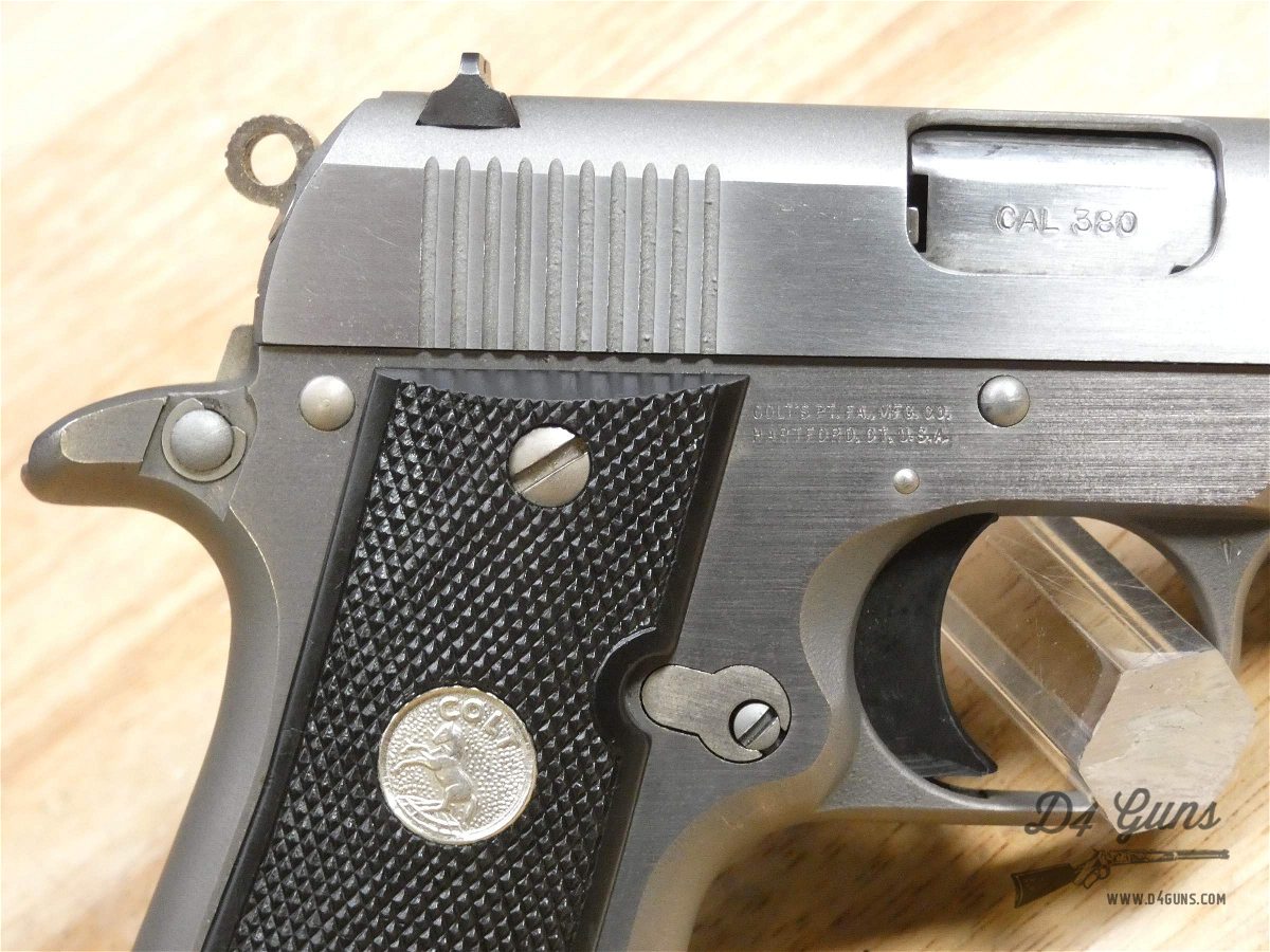 Colt Mustang Pocketlite - .380 ACP - 1993 - Mini 1911 - W/ Case & 2 Mags- C-img-9