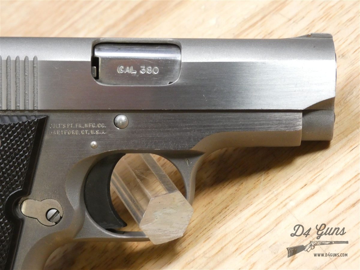 Colt Mustang Pocketlite - .380 ACP - 1993 - Mini 1911 - W/ Case & 2 Mags- C-img-10