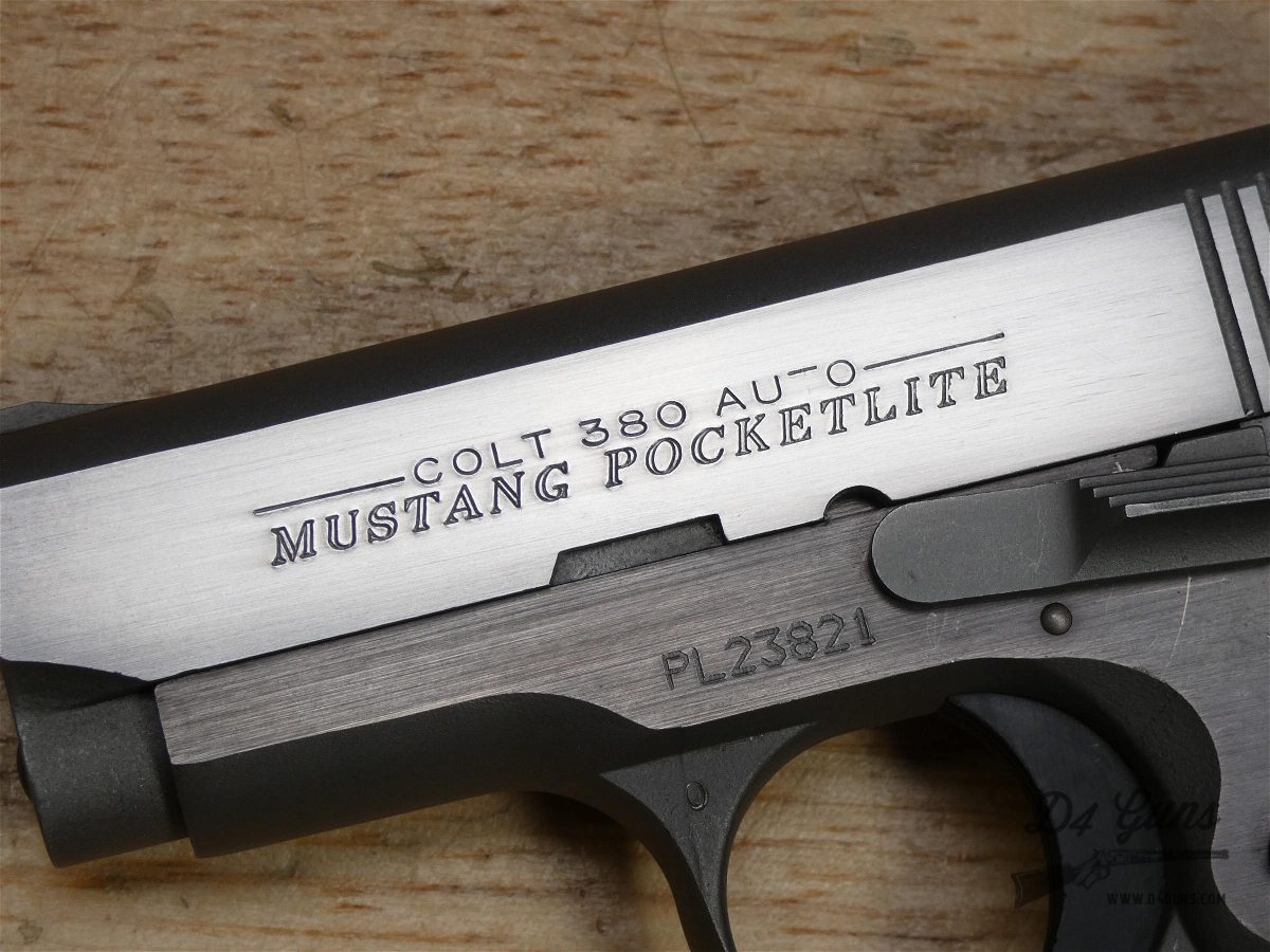 Colt Mustang Pocketlite - .380 ACP - 1993 - Mini 1911 - W/ Case & 2 Mags- C-img-20