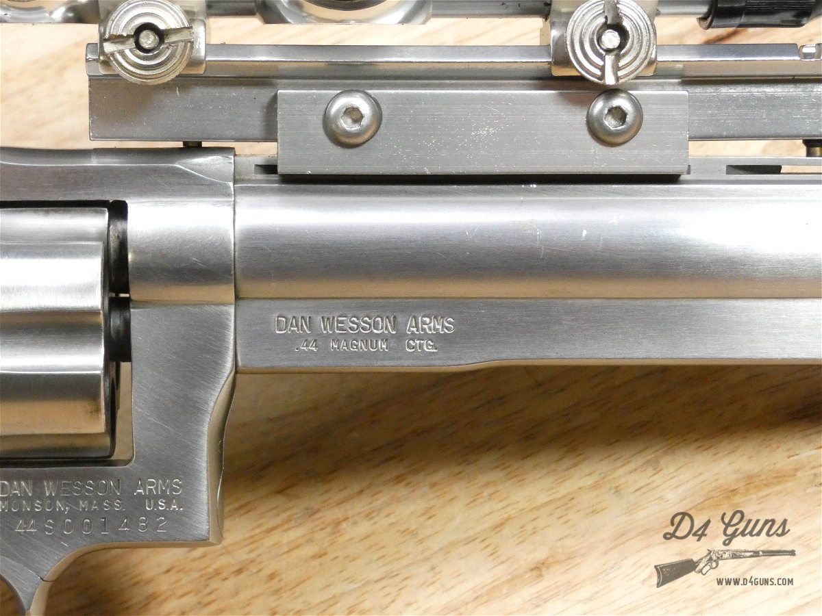 Dan Wesson Model 744-VH - .44 Mag - Stainless Vent Rib Heavy BBL - MODEL 44-img-11