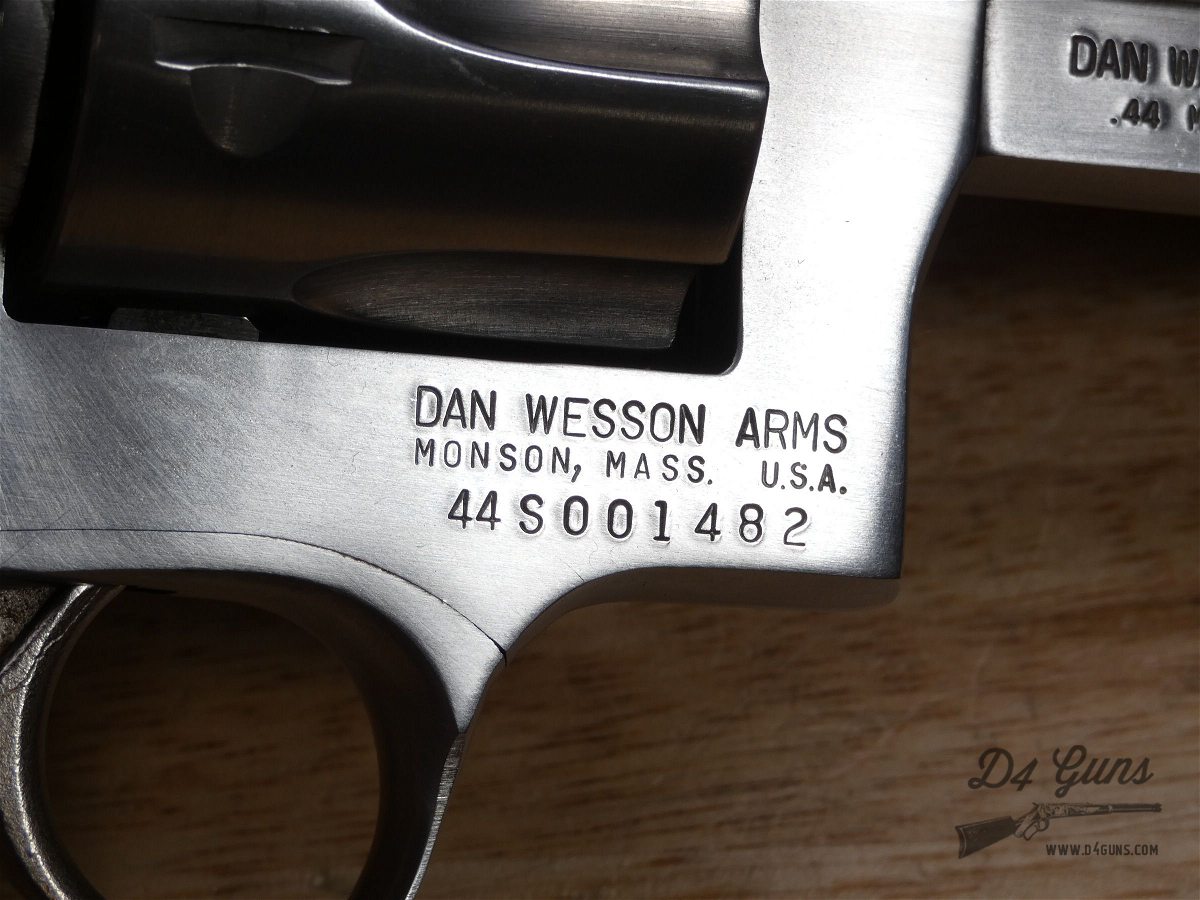 Dan Wesson Model 744-VH - .44 Mag - Stainless Vent Rib Heavy BBL - MODEL 44-img-26