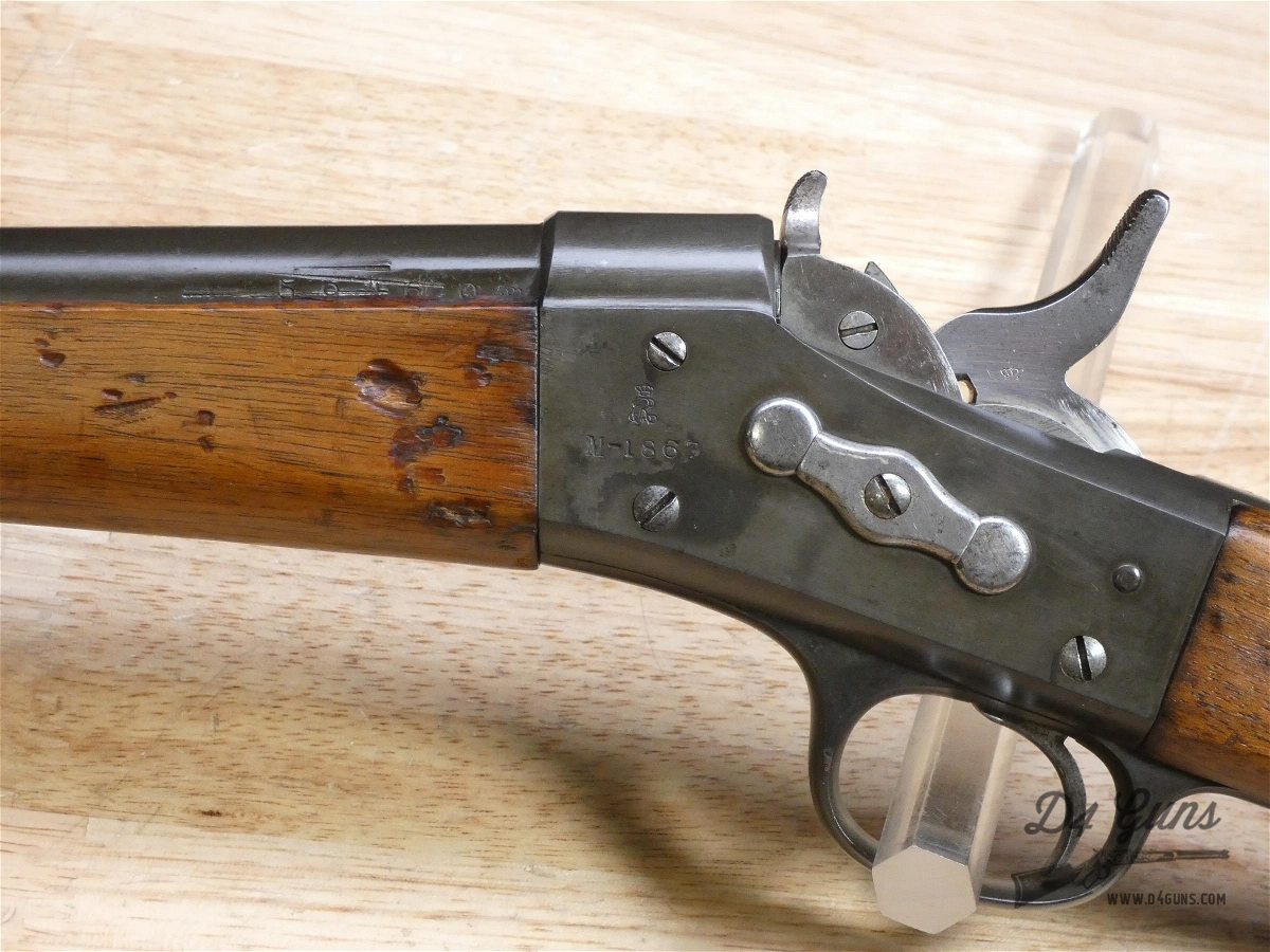 Danish Remington 1867 Rolling Block Rifle - 11.7x51R - M1867 - Single Shot-img-6