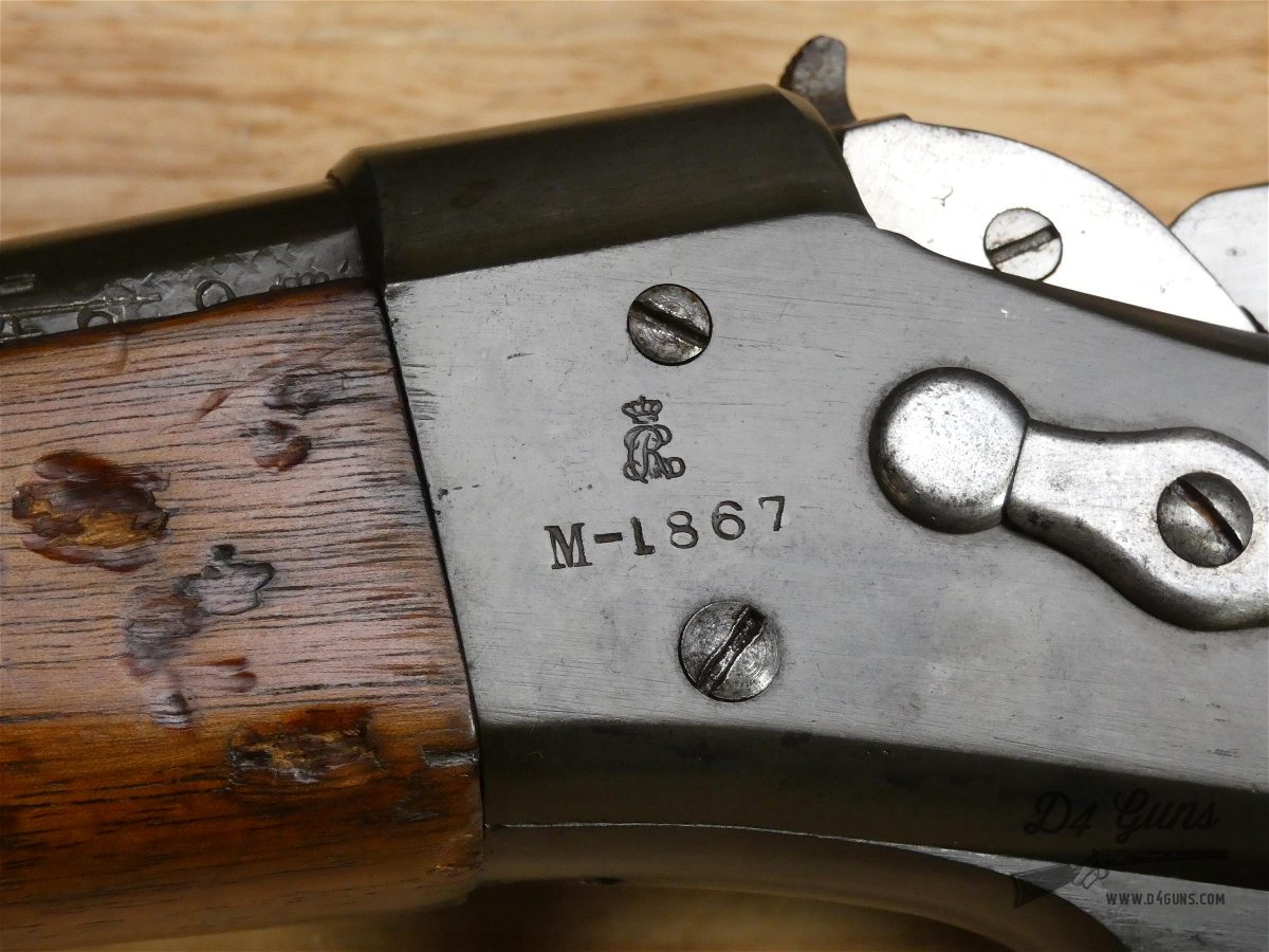 Danish Remington 1867 Rolling Block Rifle - 11.7x51R - M1867 - Single Shot-img-30