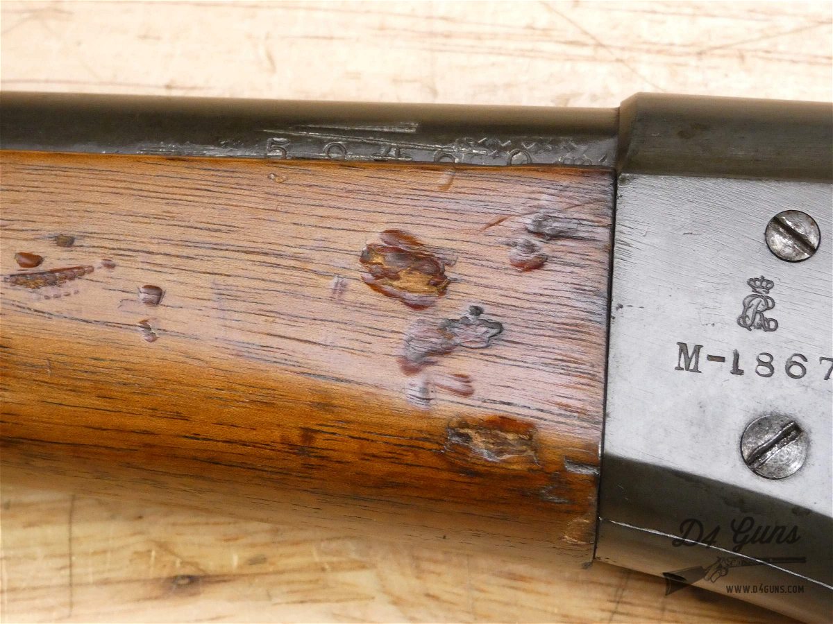 Danish Remington 1867 Rolling Block Rifle - 11.7x51R - M1867 - Single Shot-img-37
