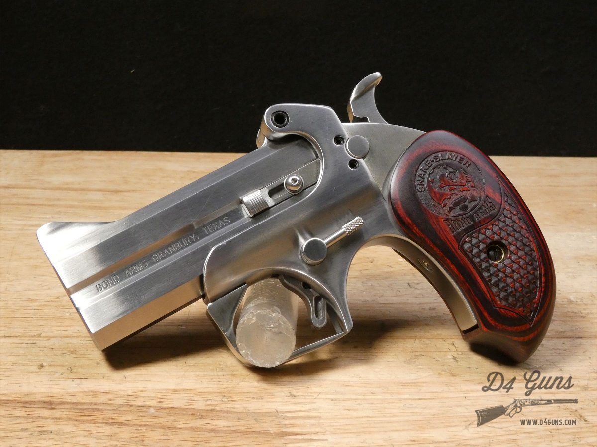 Bond Arms Snake Slayer Bond Defender - .45 Colt - .410 GA - 9mm - XLNT-img-2