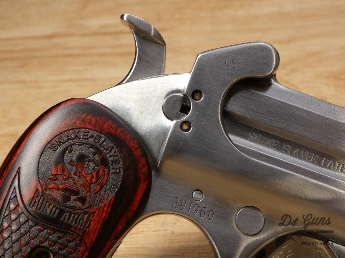Bond Arms Snake Slayer Bond Defender - .45 Colt - .410 GA - 9mm - XLNT-img-9