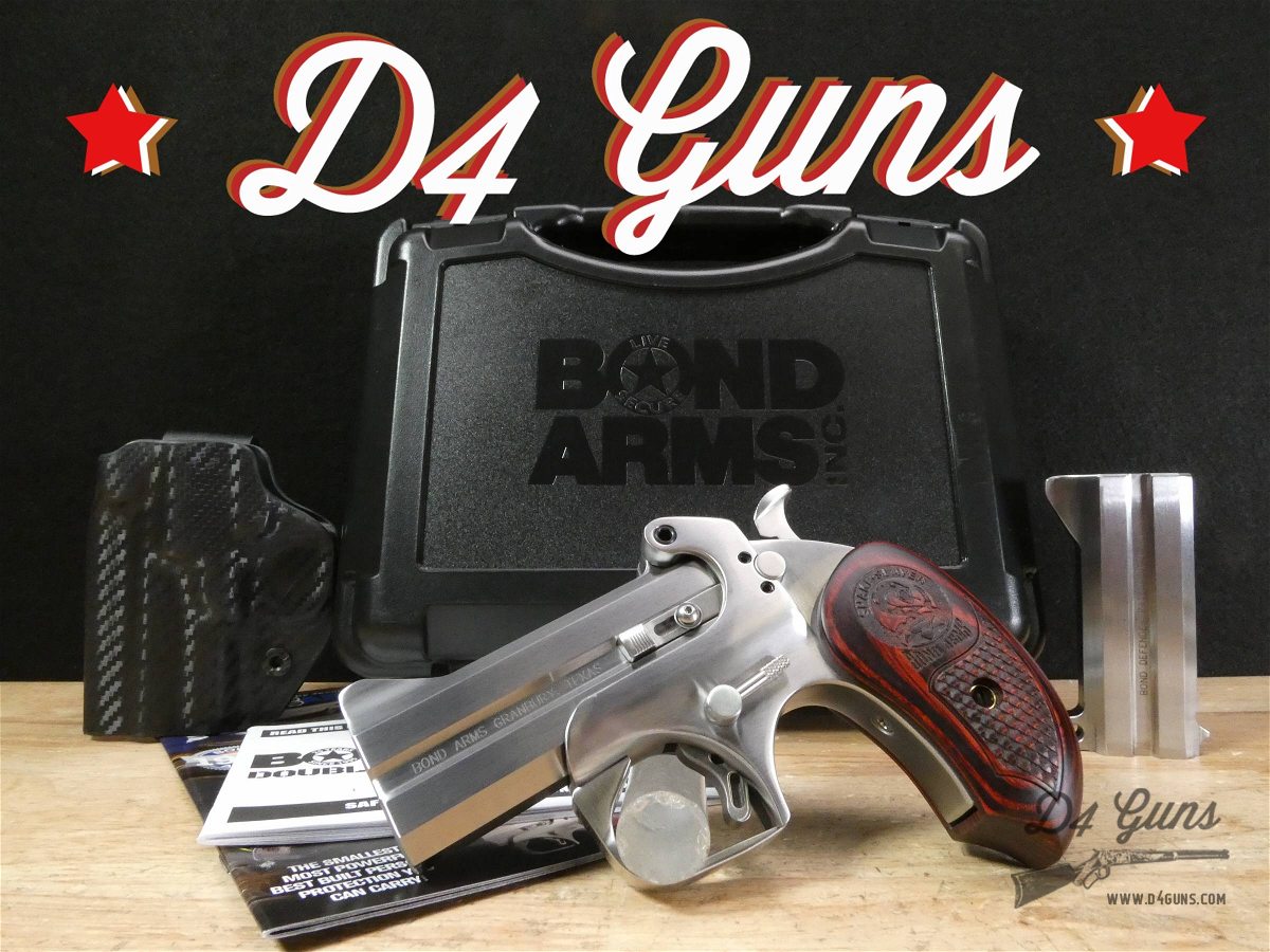 Bond Arms Snake Slayer Bond Defender - .45 Colt - .410 GA - 9mm - XLNT-img-0