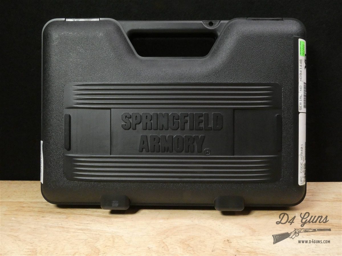 Springfield XD-9 Tactical - 9mm - XD9 - XD 9 - Full Size - 2 Mags w/Case!-img-28