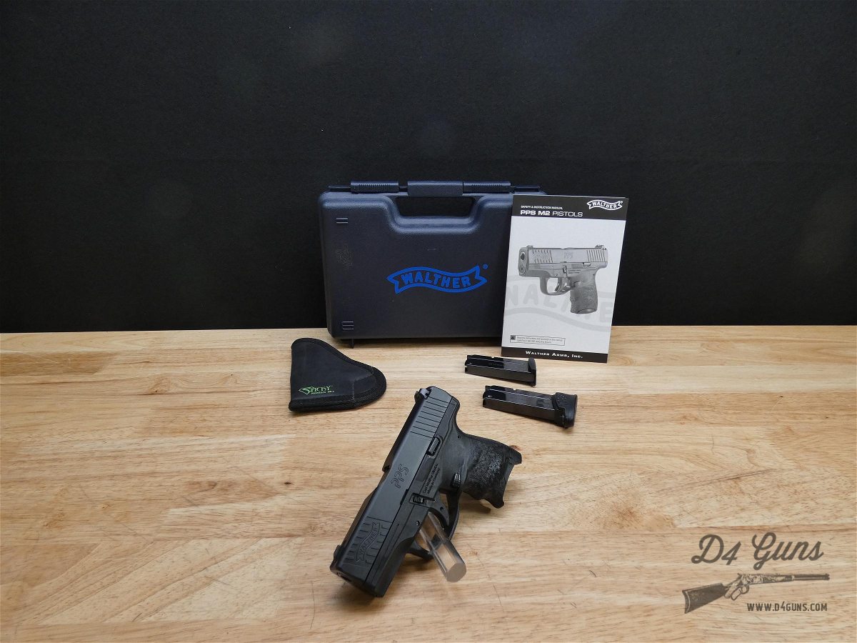 Walther PPS M2 - 9mm -  w/ OG Case + More - Mfg 2016 - Conceal Carry-img-1