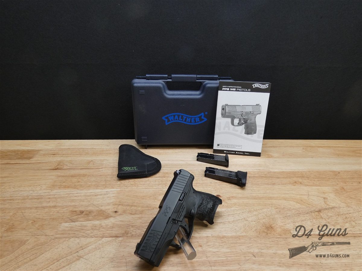 Walther PPS M2 - 9mm -  w/ OG Case + More - Mfg 2016 - Conceal Carry-img-2