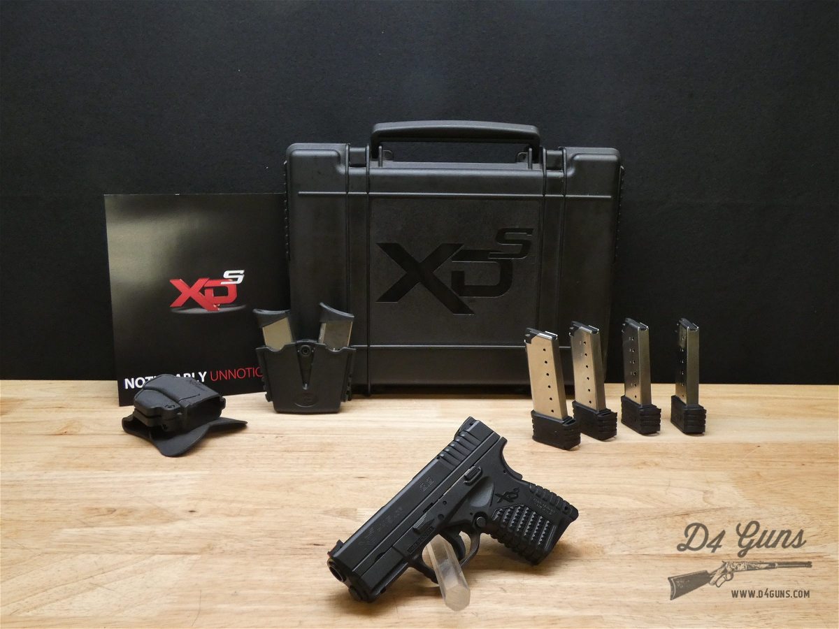 Springfield XDs-45 3.3 - .45 ACP  - 6 Mags & OG Case - Extras! XDs 45-img-2