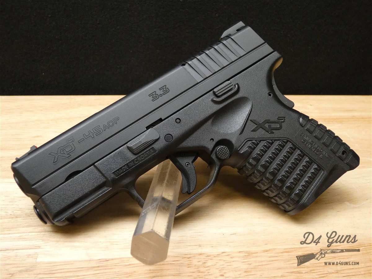 Springfield XDs-45 3.3 - .45 ACP  - 6 Mags & OG Case - Extras! XDs 45-img-3