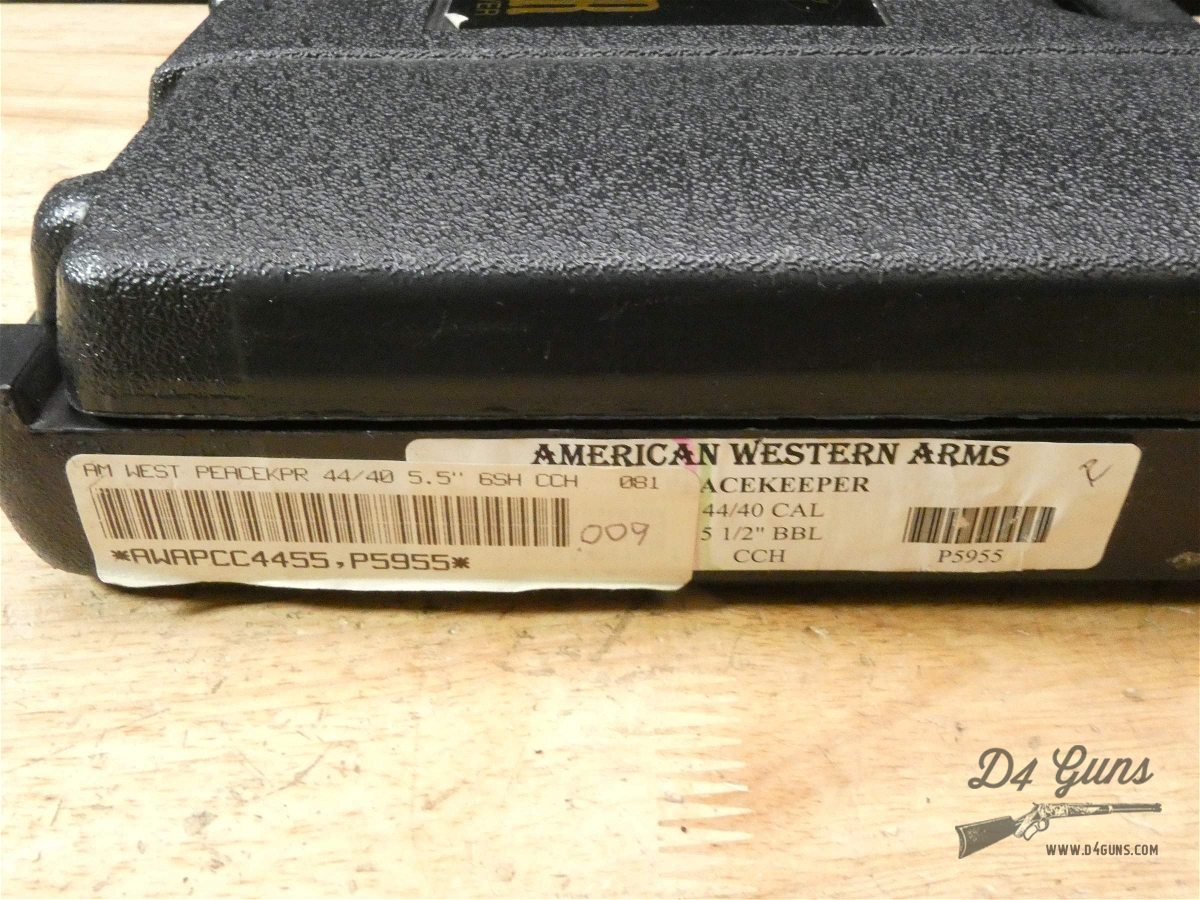 American Western Arms 1873 Peacekeeper - .44-40 Win - Colt SAA - SAO - AWA-img-36