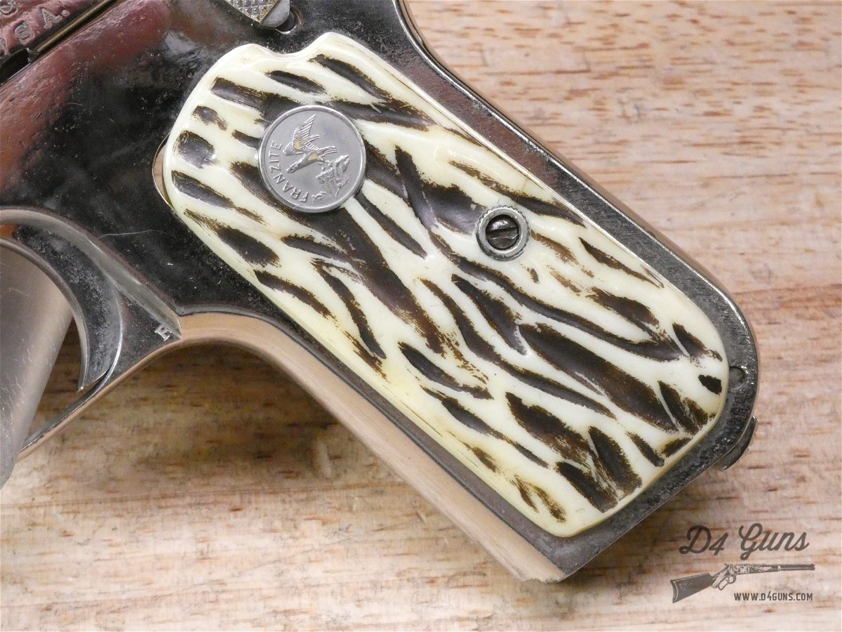 Colt M1903 Pocket Hammerless - .32 ACP - Mfg. 1909 - Nickel - 115 Years Old-img-5