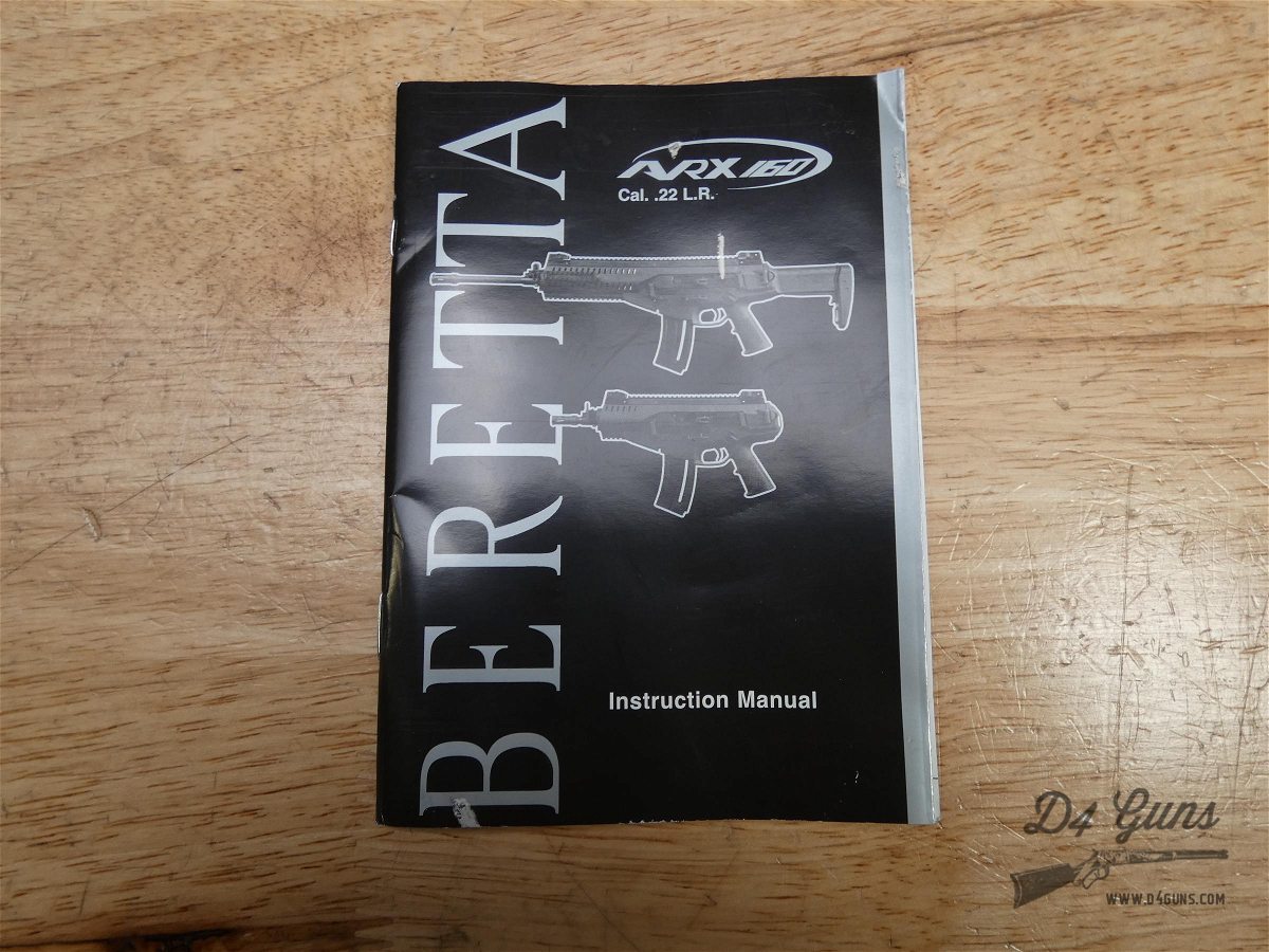 Beretta Model ARX160 Pistol - .22 LR - w/ Two Magazines & OG Case - ARX 160-img-37