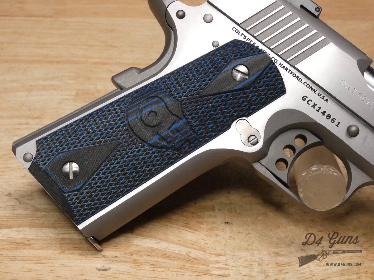 Colt Government Gold Cup Lite Trophy 1911 Stainless - .45 ACP -Series 70 -C-img-12