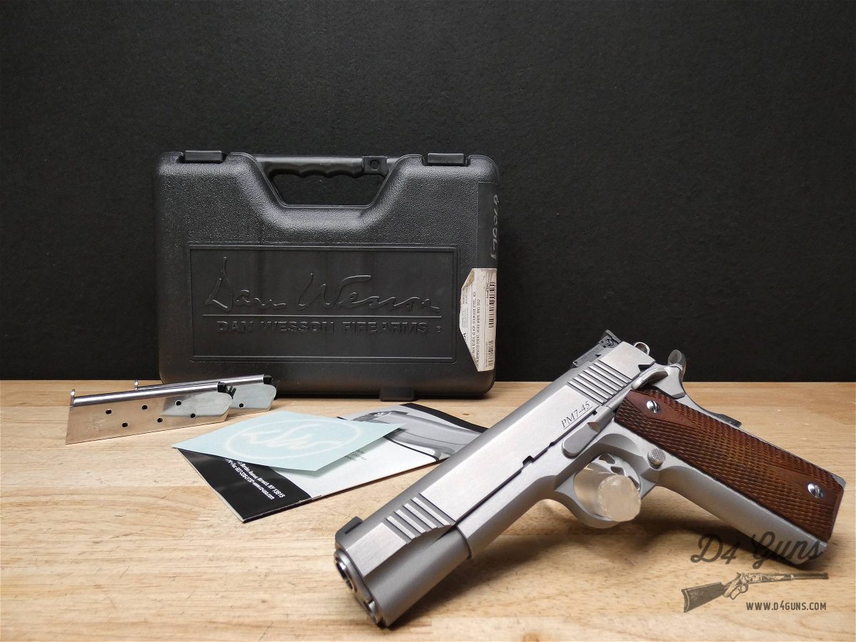 Dan Wesson PM7-45 Pointman Seven - .45 ACP - Stainless 1911 w/ XTRAS-img-1