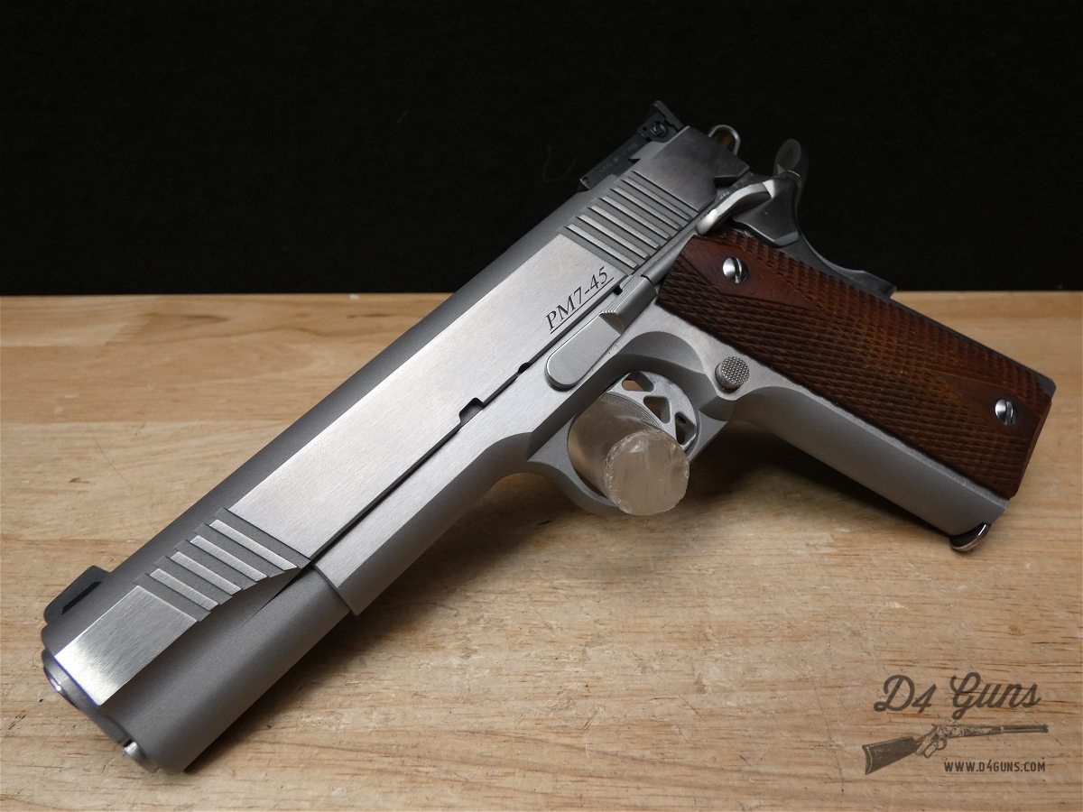 Dan Wesson PM7-45 Pointman Seven - .45 ACP - Stainless 1911 w/ XTRAS-img-2