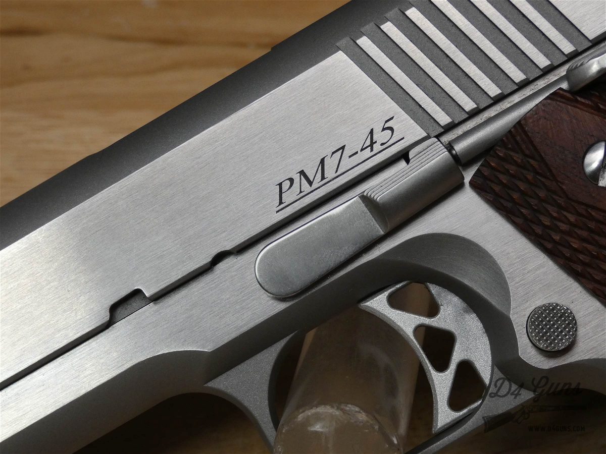 Dan Wesson PM7-45 Pointman Seven - .45 ACP - Stainless 1911 w/ XTRAS-img-4