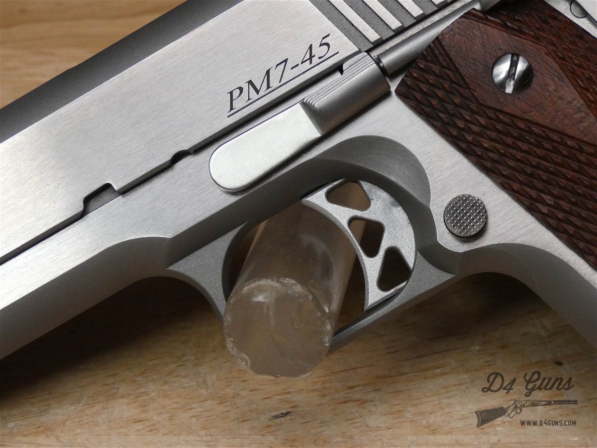 Dan Wesson PM7-45 Pointman Seven - .45 ACP - Stainless 1911 w/ XTRAS-img-8