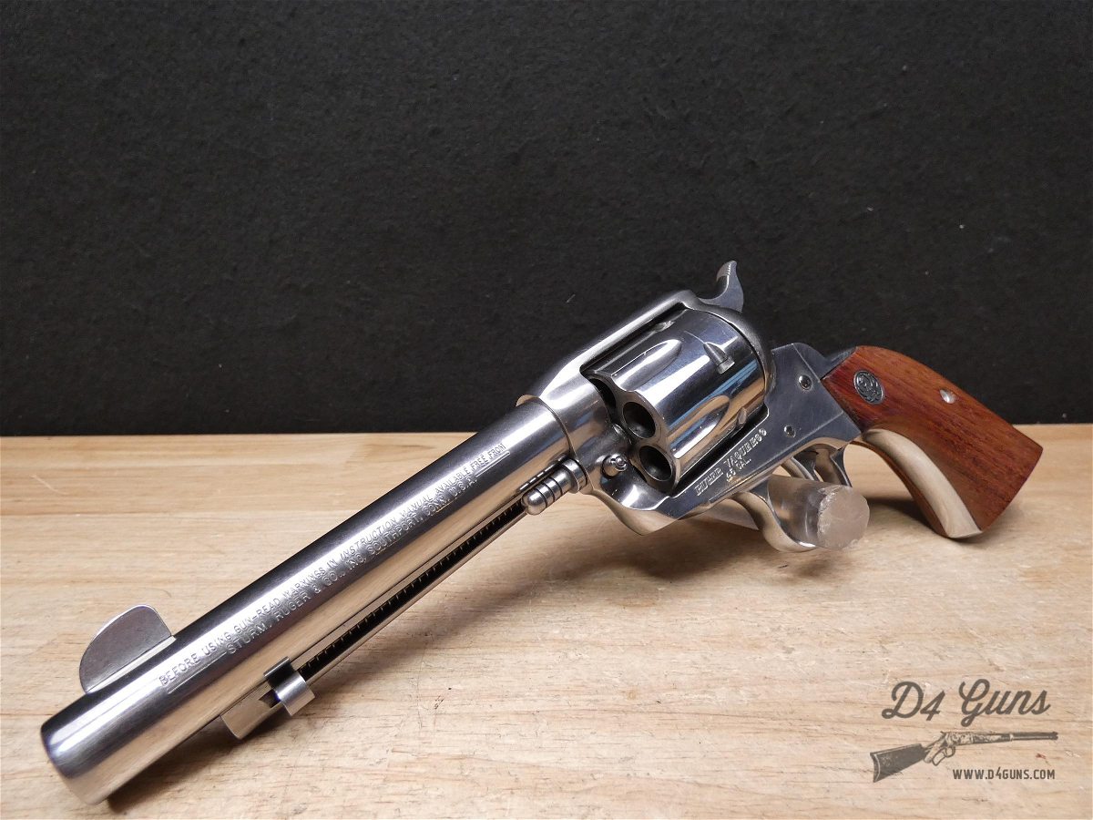 Ruger Vaquero - .45 Long Colt - Stainless - Mfg 1998 - Modern SAA-img-1