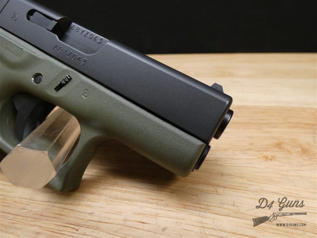 Glock 42 - .380 ACP - USA - G42 - w/ OG Case & 2 Mags - OD Green - Holster!-img-21