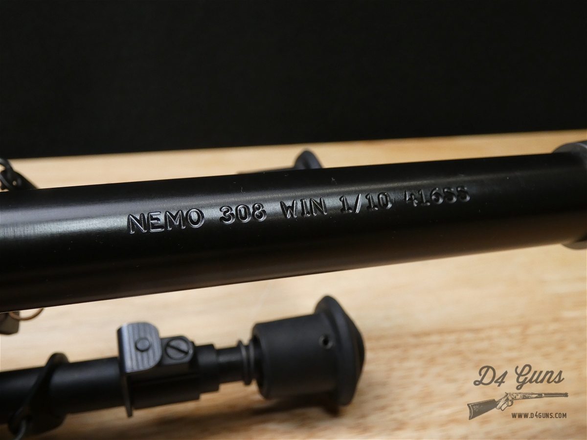NEMO Arms Battle Rifle 1.0 - .308 WIN - XLNT w/ Harris Bipod - Super SASS-img-54