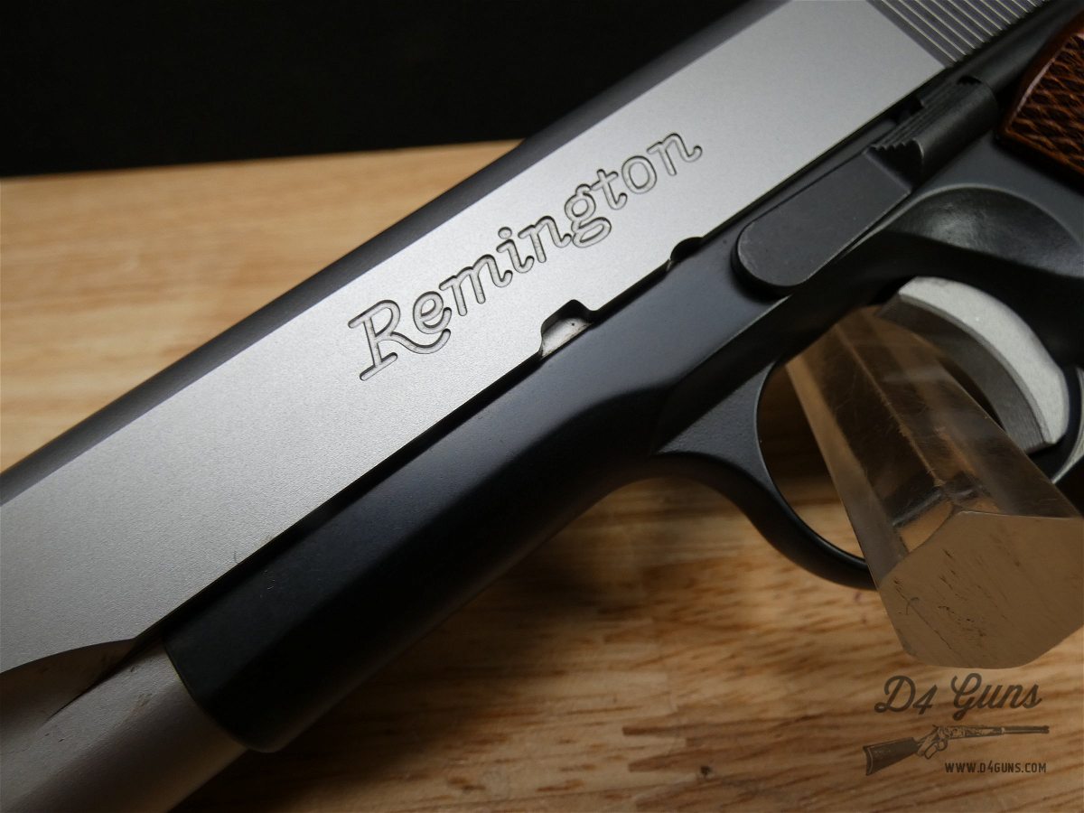 Remington 1911R1 Stainless - .45 ACP - 1911 R1 Two-Tone - w/ 2 Mags & Case-img-5