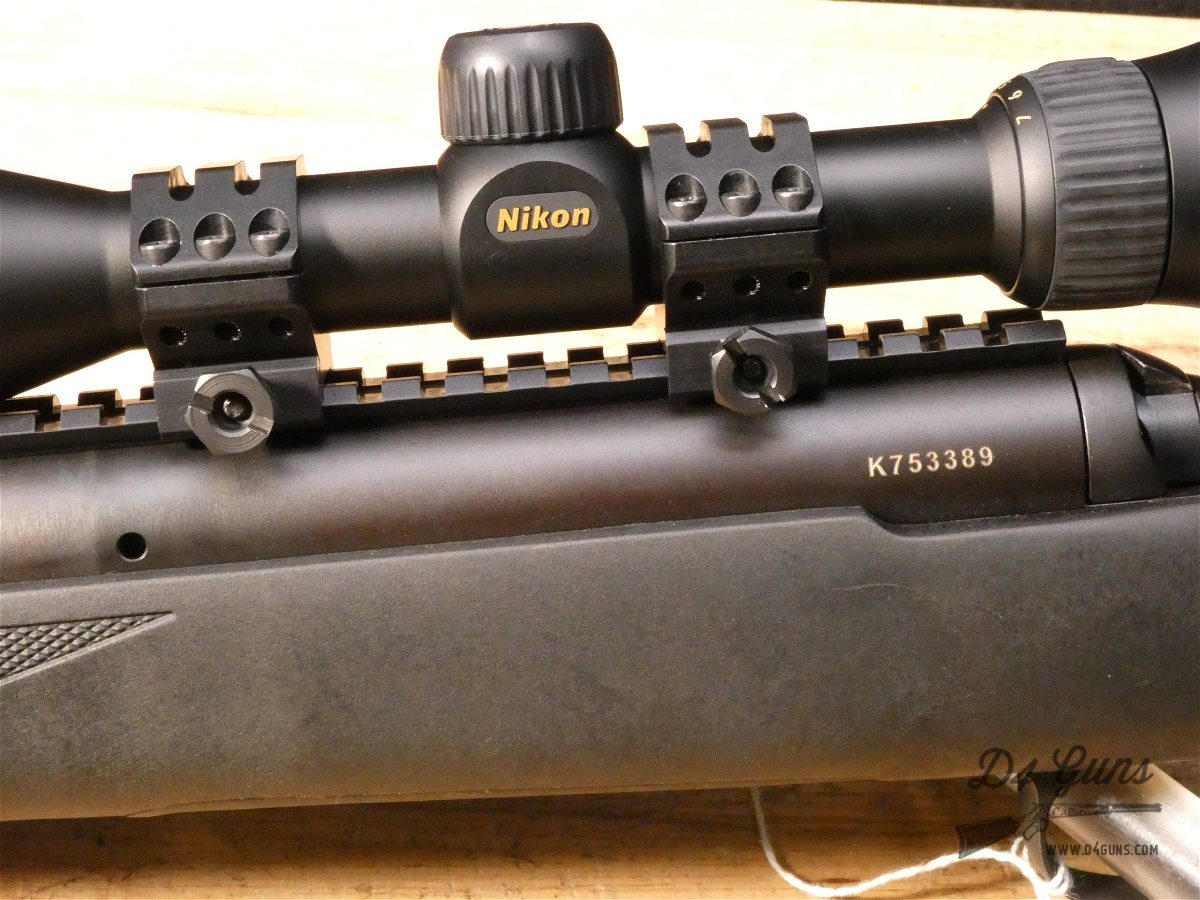 Savage 220 - 20 Ga - 3in - Nikon Prostaff Shotgun Slug Scope - Rifled BBL-img-6