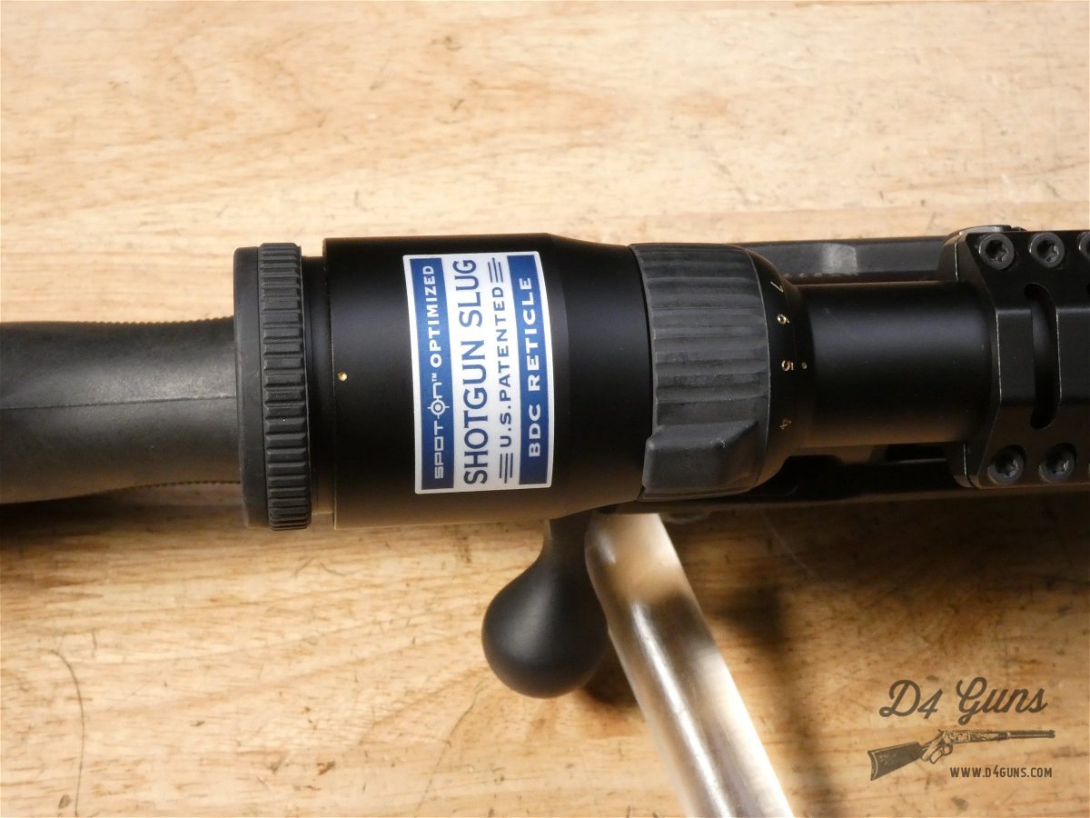 Savage 220 - 20 Ga - 3in - Nikon Prostaff Shotgun Slug Scope - Rifled BBL-img-22