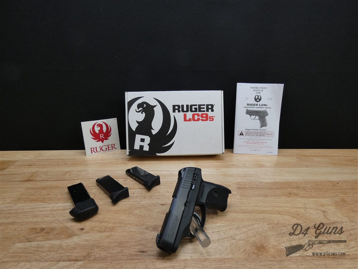 Ruger LC9s - 9mm - w/ OG Box + More - LC9 - MFG 2017 -  LOOK!-img-2