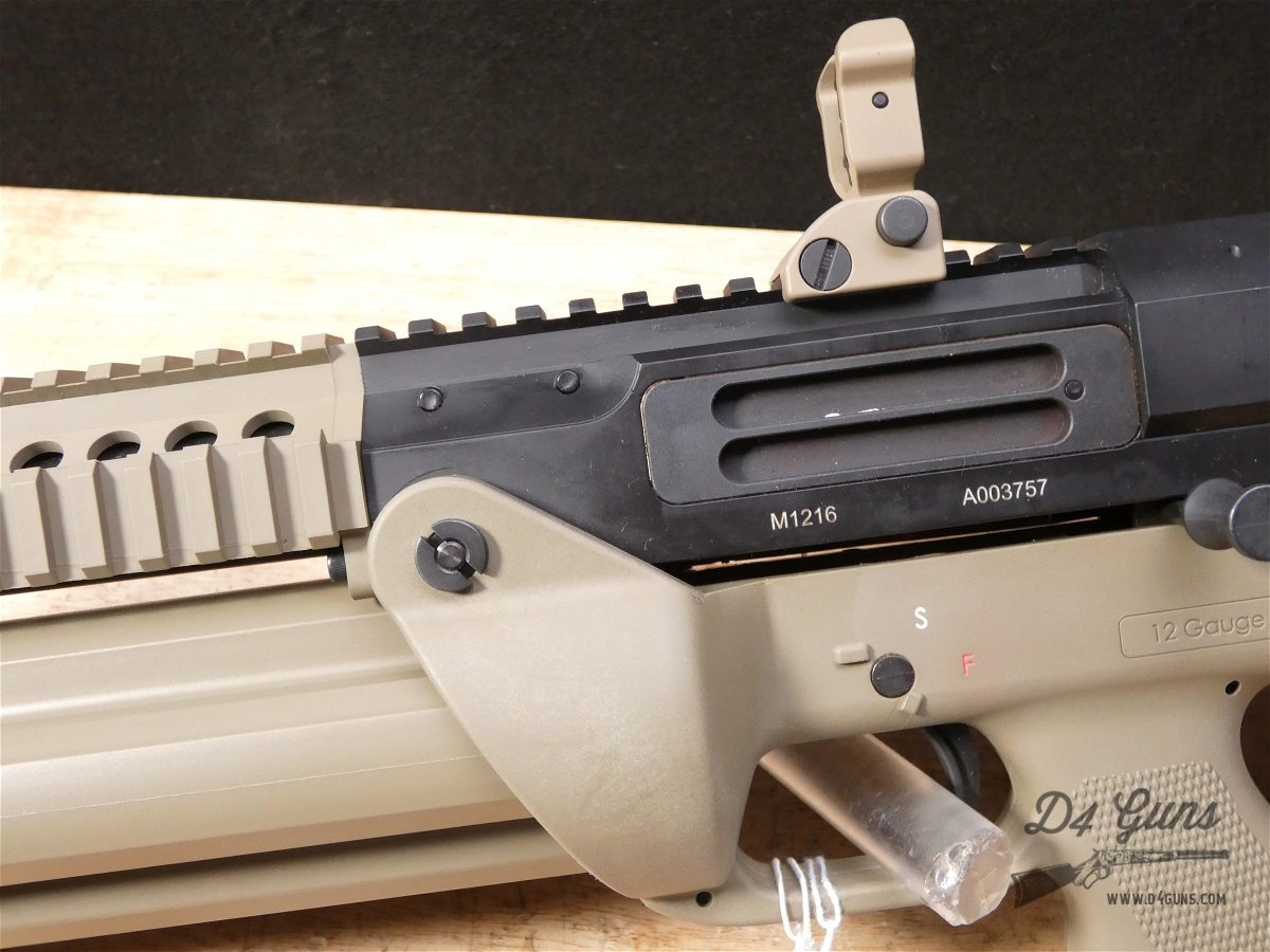 SRM Arms 1216 FDE - 12ga - M1216 - Rotary Mag w/ 3 Inch Chamber - Home Def-img-5