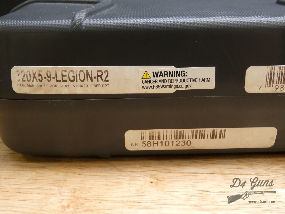 Sig Sauer P320 XFIVE Legion - 9mm - X FIVE - X5 - Tungsten - w/ Extras!-img-38