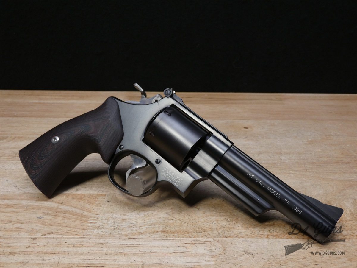 Smith & Wesson 25-7 Model of 1989 - .45 Colt - XLNT S&W 25 w/ OG Box & More-img-8