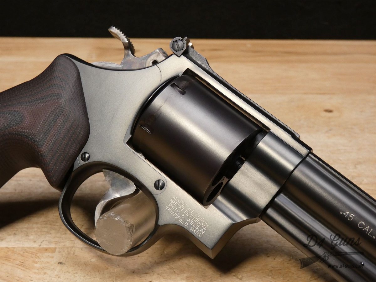 Smith & Wesson 25-7 Model of 1989 - .45 Colt - XLNT S&W 25 w/ OG Box & More-img-10