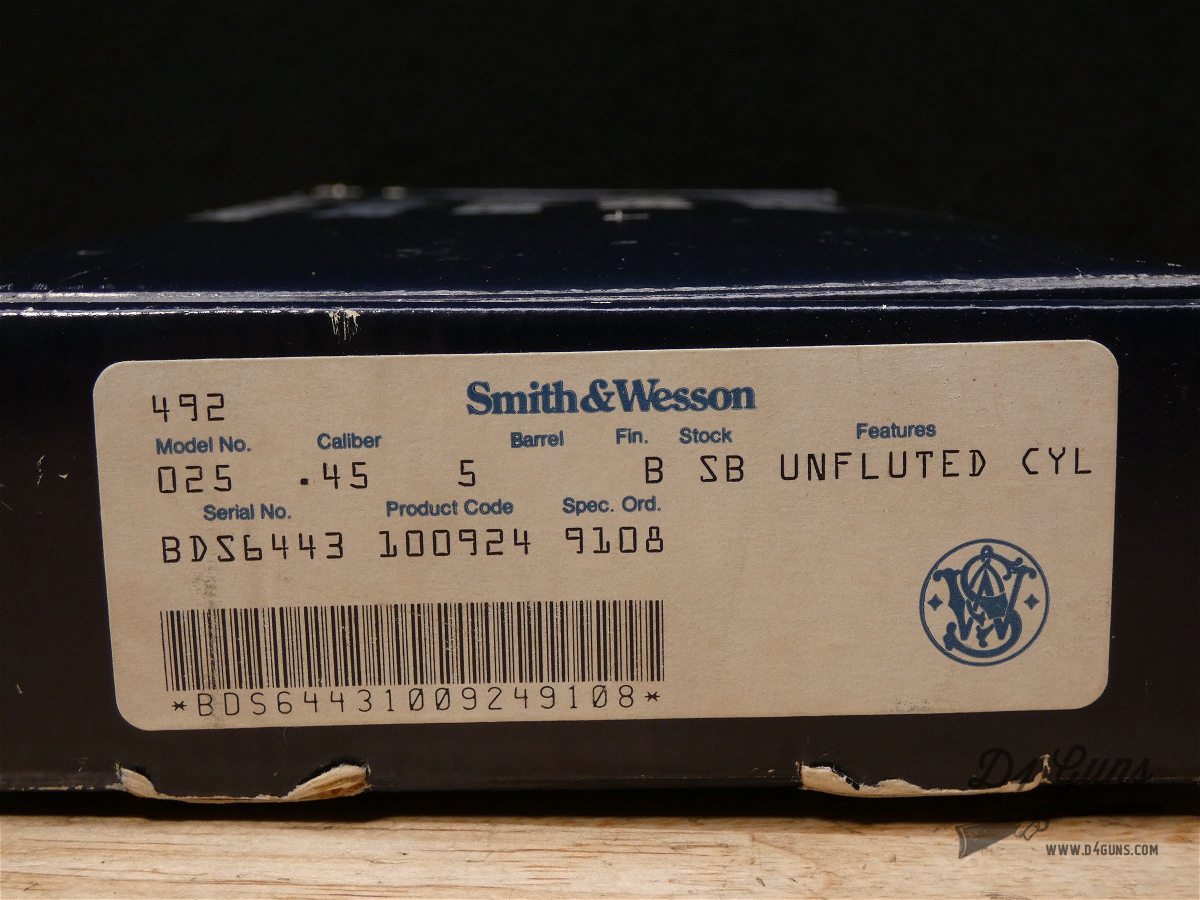 Smith & Wesson 25-7 Model of 1989 - .45 Colt - XLNT S&W 25 w/ OG Box & More-img-25