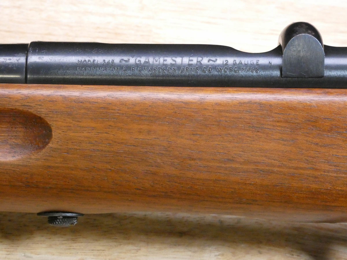 H&R Model 349 Gamester - 12ga - 12 GA - Bolt Shotgun - Adj. Choke - LOOK!-img-8