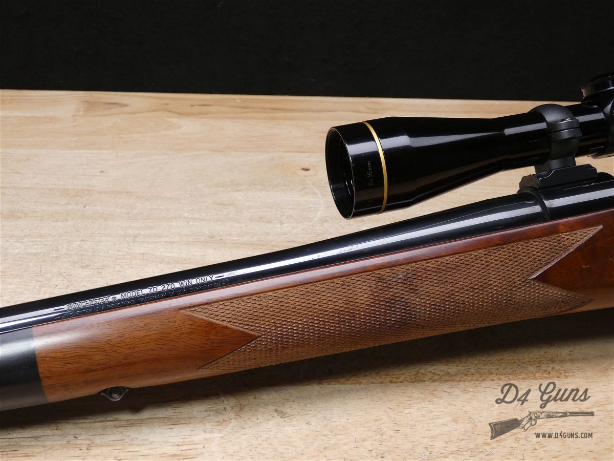 Winchester Model 70 Super Grade - .270 Win - XLNT w/ Leupold Scope - C-img-4