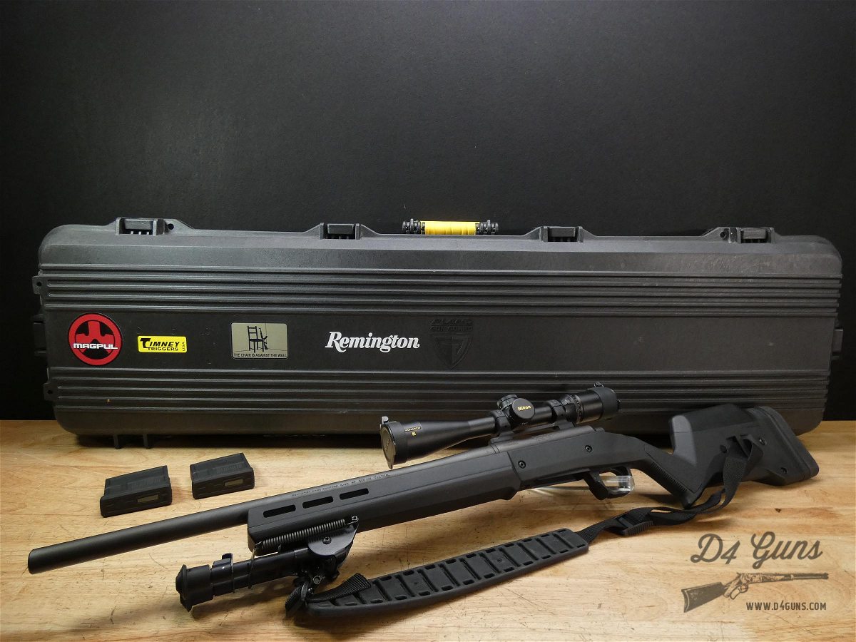 Remington 700 SPS Tactical - .308 Win - Nikon Scope & Custom Plano Case - C-img-1