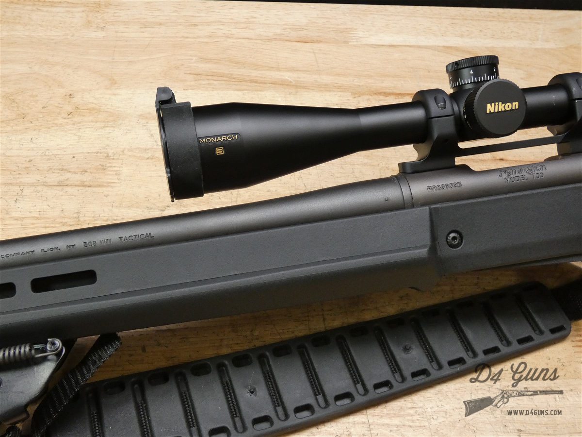Remington 700 SPS Tactical - .308 Win - Nikon Scope & Custom Plano Case - C-img-4