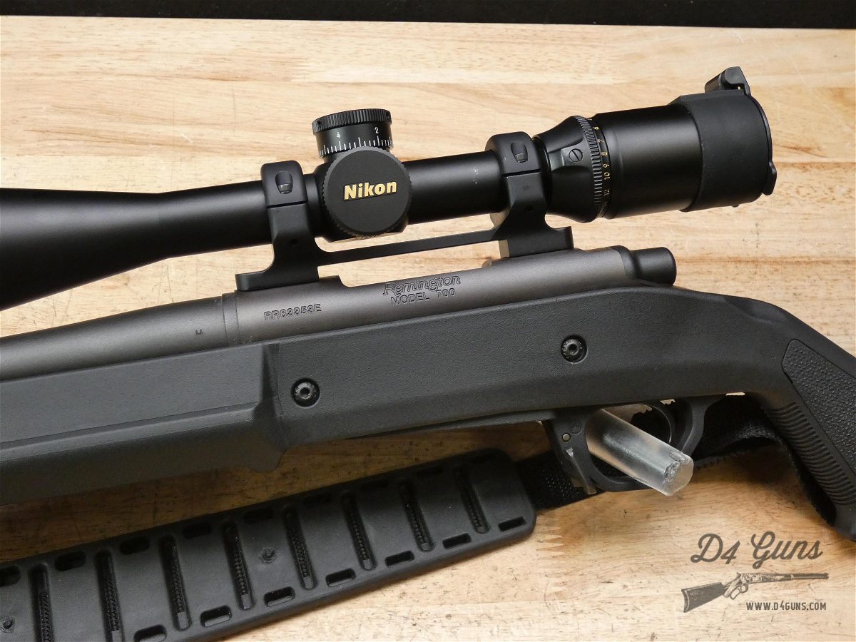 Remington 700 SPS Tactical - .308 Win - Nikon Scope & Custom Plano Case - C-img-5